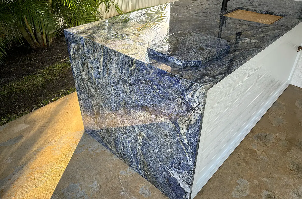 AFP, Ft. Pierce. Luxury granite outdoor.